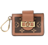 Louis Vuitton Dauphine Reverse Coin Purse, £320, Accessories, Brown, Canvas, Front view